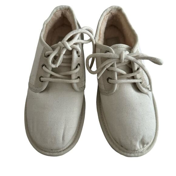 UGG Mens NEUMEL LOW CANVAS WHITECAP MEN’S SHOE SIZE 6 Chukka Mule - Picture 9 of 9